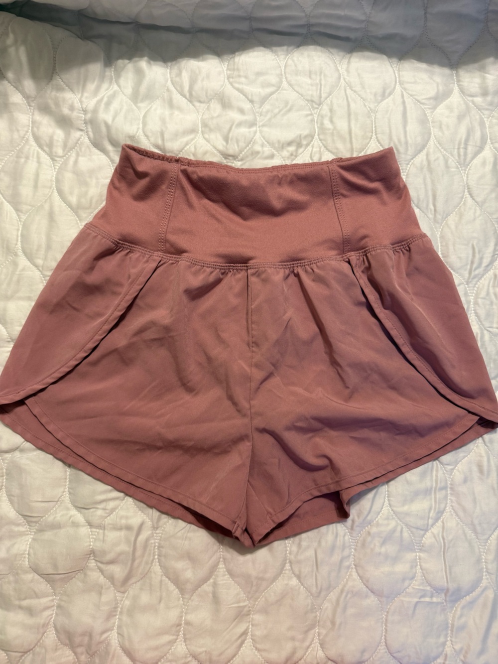 Zenana Outfitters Mauve Pink Athletic Skort Shorts